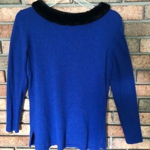 Lawyer Blue Sweater T.Long Sleeve size M